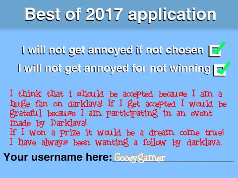 Top 3 of 2017 - application - competitor