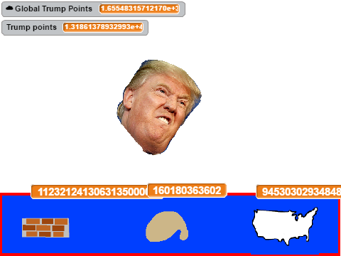 Donald Trump Clicker HACED ( BY X490 )