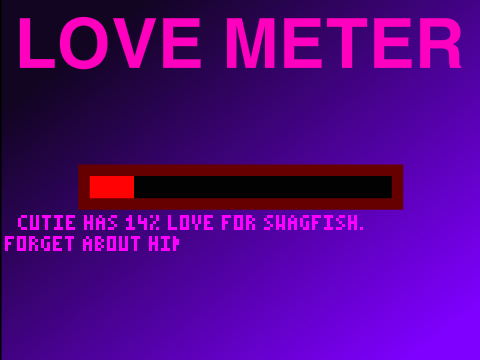 Love meter