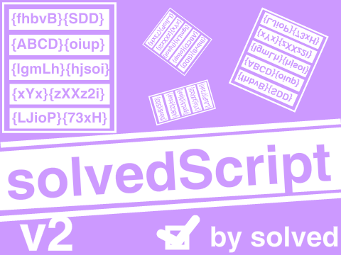 solvedScript v2