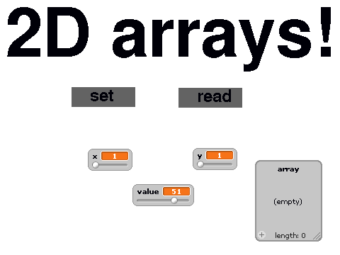 2d arrays