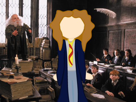 Hermione Granger Speed Paint ~ Levi-O-sa not Lev-io-sA 
