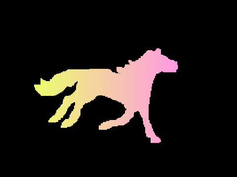 Rainbow Horse