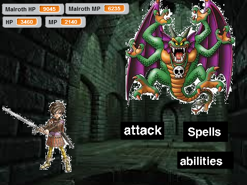 DQII- Malroth: The true evil