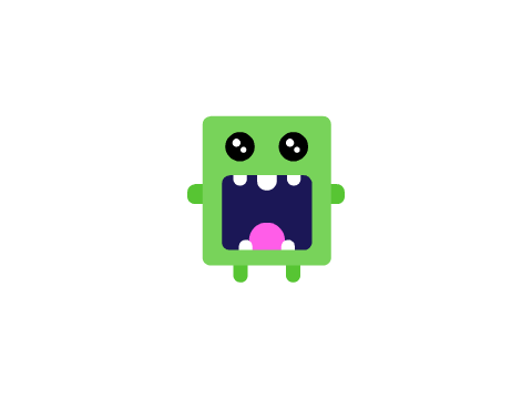 Doodlio #4:  Cute Monster