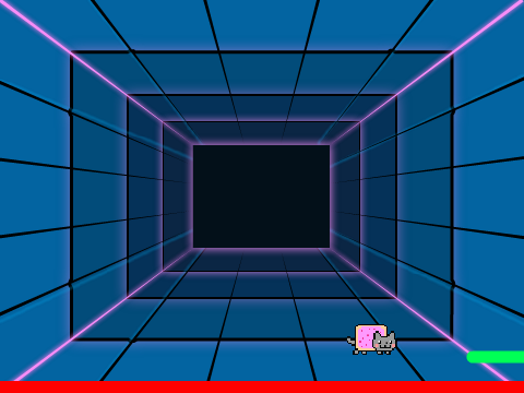 Pong Game Nyan Cat Themed!