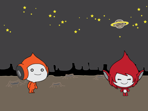Adventure to the moon!