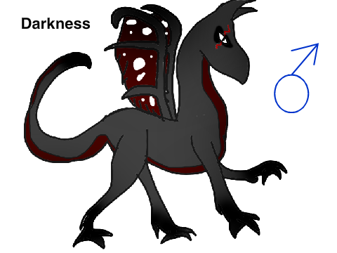 My three dragon oc's
