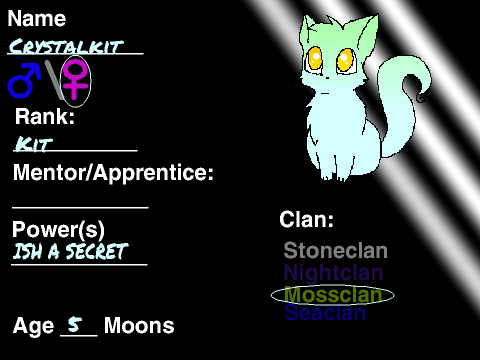 Warriors of the Eternal Moon RPG bio CATS