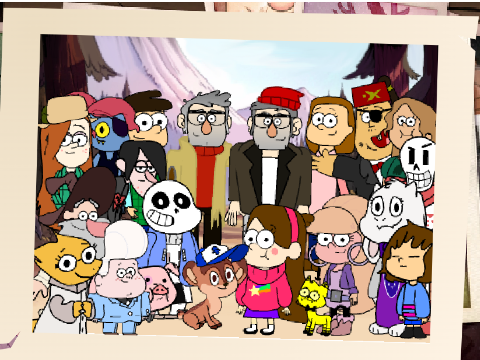 Unfinished/Shortened(???) Gravity Falls x Undertale animation