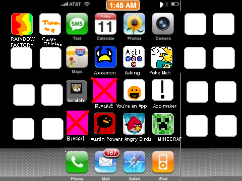 Make an iPhone App and add what happend when you remixed (with your first name)