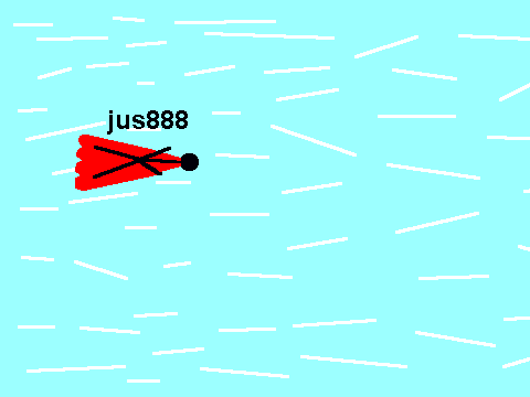 add your stickman flying in the sky!