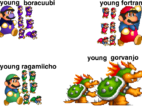  ultimate young fortran sprite pack