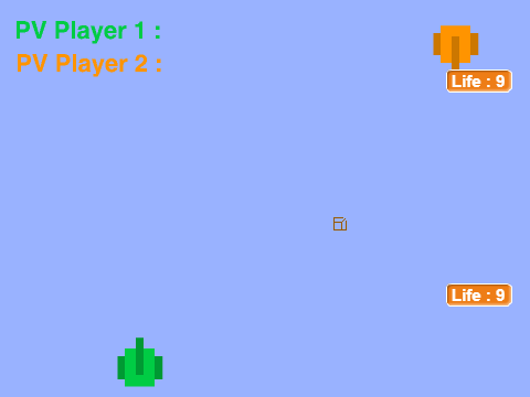 2 player shooter game - With IA By Romain321
