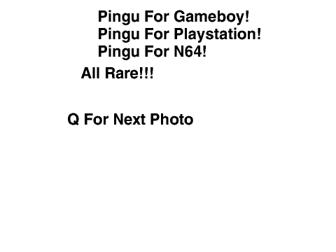 Rare Pingu Games!