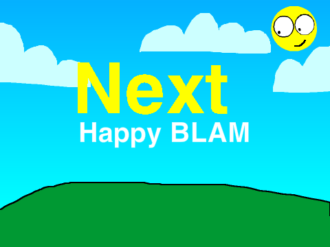 The Greeny Channel Coming Up Next Bumper: Happy BLAM