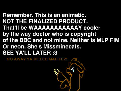 The Doctor likes Fezzes ANIMATIC