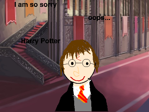 Me attempting to draw Harry Potter 