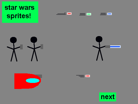 star wars SPRITES!