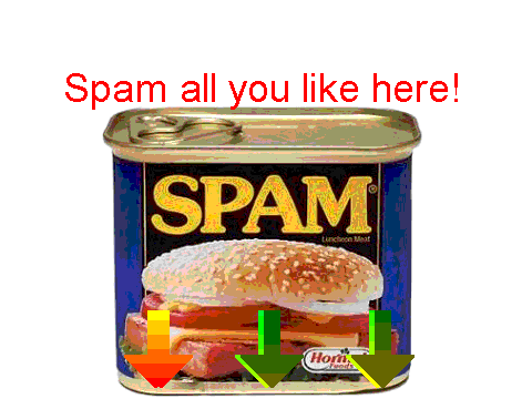 SPAM ALL YOU LIKE HERE!
