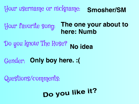 The Rose Contest Entry