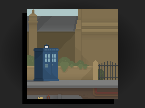 Dr. Who Pixel Art 