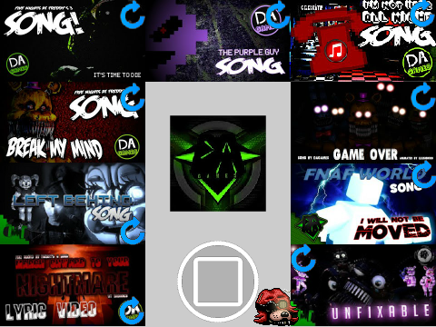  FNAF songs by DaGames 