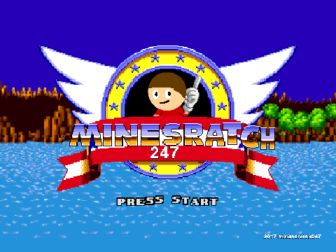Slightly slightlyBetter Project Minescratch Title Screen 