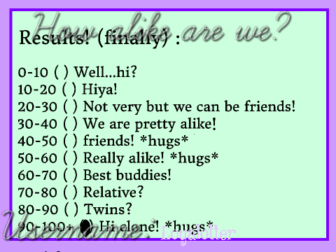 How alike are we? Ver.2 remix