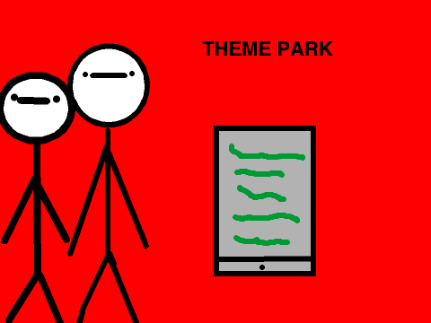 Lets Go To A Theme Park! Animation