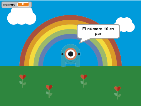 Números pares entre 1 y 10 remix