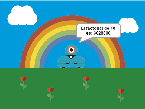 Factorial de cada número entre 1 y 10 remix