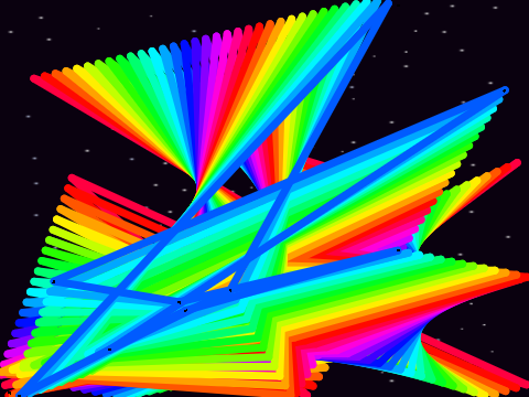 Rainbowz in Space!