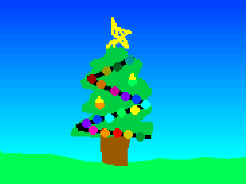 christmas tree for spritemaster