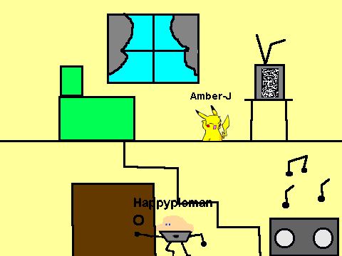 me and Happypieman in the tree house of fun