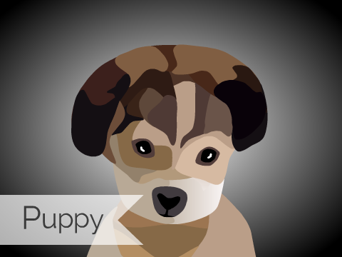 Puppy Blockshade