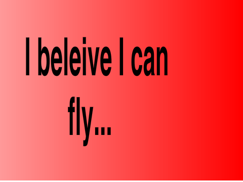 I beleive HE can fly..