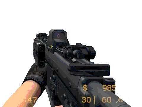 Counter strike carbine gun sprite