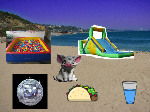 Moana virtual pet! (Pua)