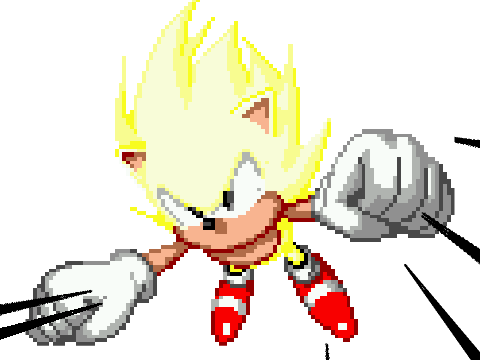 Super Sonic ( Gif )