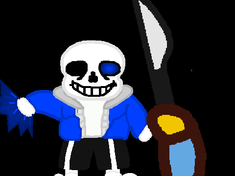 Sans and Frisk animation Undertale