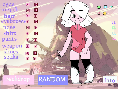 Gemsona Maker V1. (Steven Universe) remix
