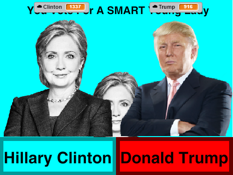 Hillary Clinton or Donald Trump remix