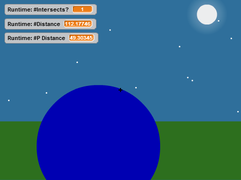 3D Ray-Sphere Intersection (Interactive)