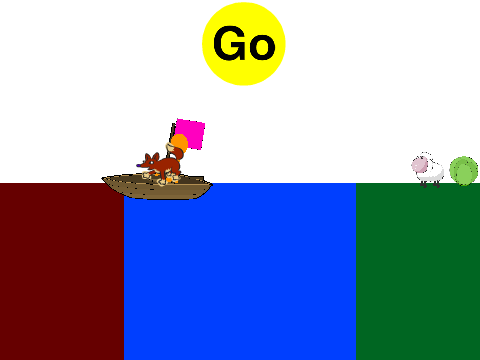 Wolf, Sheep, Cabbage Game