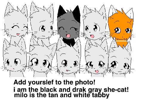 Add yourslef to the photo! warrior cats! remix
