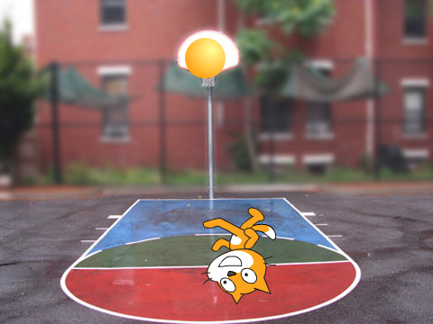 I made a goal!!!