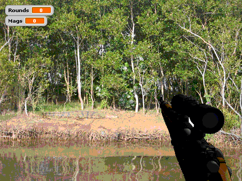 50 Cal. Racket sniper.