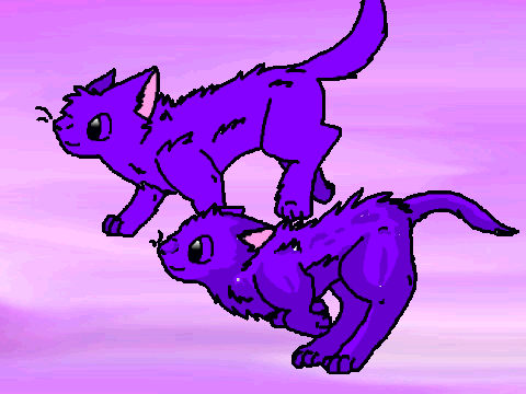 Shaded and Not shaded Royaltail and Purplestar
