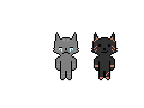 The best cats I will ever draw ever.